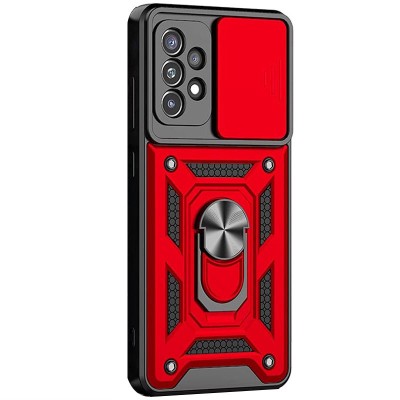 Ударостійкий чохол Camshield Serge Ring для Samsung Galaxy A73 5G Червоний Ударостійкий чохол Camshield Serge Ring для Samsung Galaxy A73 5G Червоний