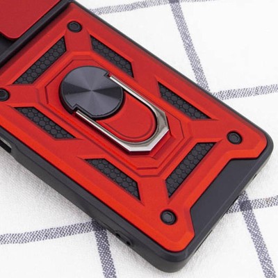 Ударостійкий чохол Camshield Serge Ring для Samsung Galaxy A73 5G Червоний Ударостійкий чохол Camshield Serge Ring для Samsung Galaxy A73 5G Червоний