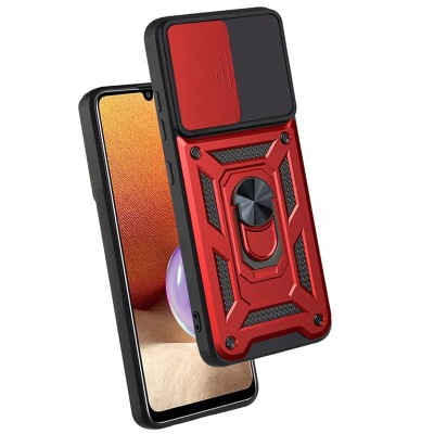 Ударостійкий чохол Camshield Serge Ring для Samsung Galaxy A73 5G Червоний Ударостійкий чохол Camshield Serge Ring для Samsung Galaxy A73 5G Червоний