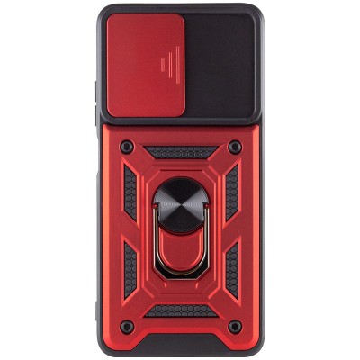 Ударостійкий чохол Camshield Serge Ring для Xiaomi Redmi 13 4G / Poco M6 4G Червоний Ударостійкий чохол Camshield Serge Ring для Xiaomi Redmi 13 4G / Poco M6 4G Червоний