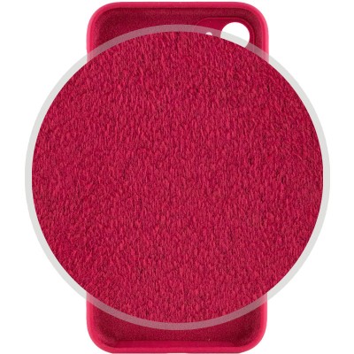 Чохол Silicone Case Full Camera Protective (AA) для Apple iPhone 12 (6.1") Червоний / Rose Red Чохол Silicone Case Full Camera Protective (AA) для Apple iPhone 12 (6.1") Червоний / Rose Red