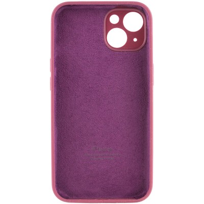 Чохол Silicone Case Full Camera Protective (AA) для Apple iPhone 14 (6.1") Бордовий / Plum Чохол Silicone Case Full Camera Protective (AA) для Apple iPhone 14 (6.1") Бордовий / Plum