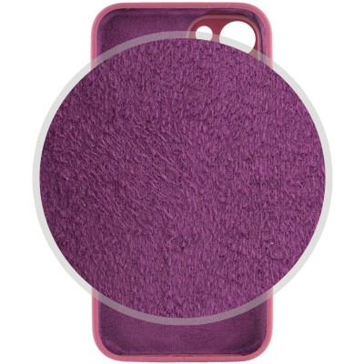 Чохол Silicone Case Full Camera Protective (AA) для Apple iPhone 14 (6.1") Бордовий / Plum Чохол Silicone Case Full Camera Protective (AA) для Apple iPhone 14 (6.1") Бордовий / Plum