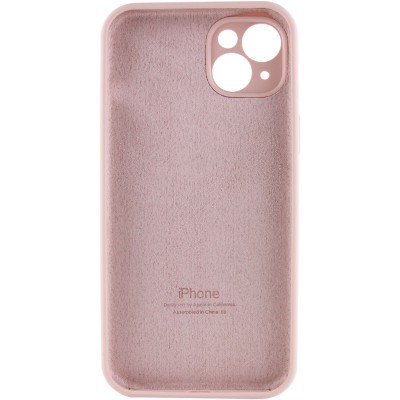 Чохол Silicone Case Full Camera Protective (AA) для Apple iPhone 14 (6.1") Рожевий / Pink Sand Чохол Silicone Case Full Camera Protective (AA) для Apple iPhone 14 (6.1") Рожевий / Pink Sand