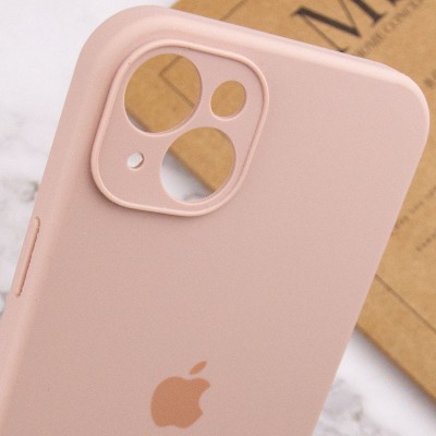 Чохол Silicone Case Full Camera Protective (AA) для Apple iPhone 14 (6.1") Рожевий / Pink Sand Чохол Silicone Case Full Camera Protective (AA) для Apple iPhone 14 (6.1") Рожевий / Pink Sand