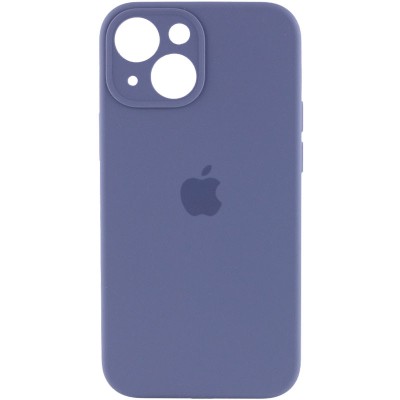 Чохол Silicone Case Full Camera Protective (AA) для Apple iPhone 14 (6.1") Сірий / Lavender Gray Чохол Silicone Case Full Camera Protective (AA) для Apple iPhone 14 (6.1") Сірий / Lavender Gray