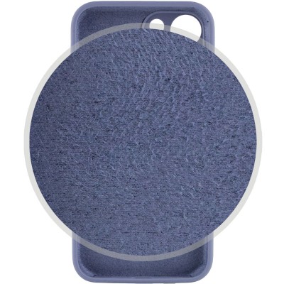 Чохол Silicone Case Full Camera Protective (AA) для Apple iPhone 14 (6.1") Сірий / Lavender Gray Чохол Silicone Case Full Camera Protective (AA) для Apple iPhone 14 (6.1") Сірий / Lavender Gray