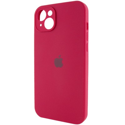 Чохол Silicone Case Full Camera Protective (AA) для Apple iPhone 14 (6.1") Червоний / Rose Red Чохол Silicone Case Full Camera Protective (AA) для Apple iPhone 14 (6.1") Червоний / Rose Red