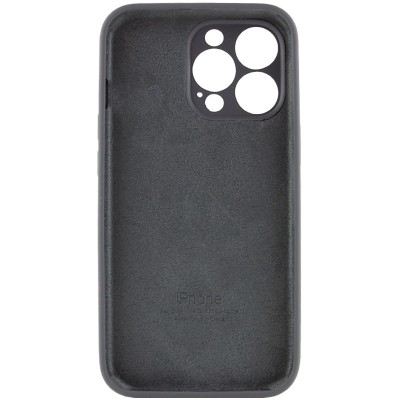 Чохол Silicone Case Full Camera Protective (AA) для Apple iPhone 14 Pro (6.1") Сірий / Dark Gray Чохол Silicone Case Full Camera Protective (AA) для Apple iPhone 14 Pro (6.1") Сірий / Dark Gray