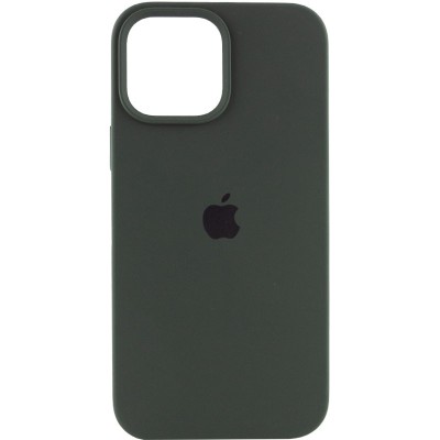 Чохол Silicone Case Full Protective (AA) для Apple iPhone 14 Pro Max (6.7") Зелений / Cyprus Green Чохол Silicone Case Full Protective (AA) для Apple iPhone 14 Pro Max (6.7") Зелений / Cyprus Green