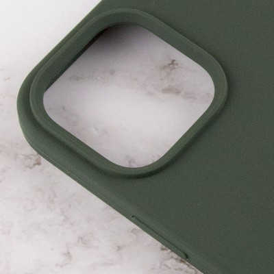 Чохол Silicone Case Full Protective (AA) для Apple iPhone 14 Pro Max (6.7") Зелений / Cyprus Green Чохол Silicone Case Full Protective (AA) для Apple iPhone 14 Pro Max (6.7") Зелений / Cyprus Green