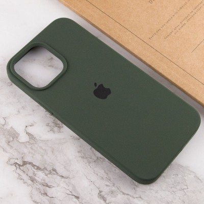 Чохол Silicone Case Full Protective (AA) для Apple iPhone 14 Pro Max (6.7") Зелений / Cyprus Green Чохол Silicone Case Full Protective (AA) для Apple iPhone 14 Pro Max (6.7") Зелений / Cyprus Green