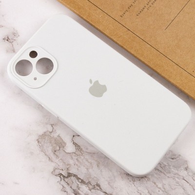 Чохол Silicone Case Full Camera Protective (AA) для Apple iPhone 15 (6.1") Білий / White Чохол Silicone Case Full Camera Protective (AA) для Apple iPhone 15 (6.1") Білий / White