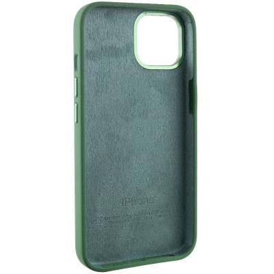 Чохол Silicone Case Metal Buttons (AA) для Apple iPhone 14 (6.1") Зелений / Clover Чохол Silicone Case Metal Buttons (AA) для Apple iPhone 14 (6.1") Зелений / Clover