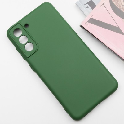 Чохол Silicone Cover Lakshmi Full Camera (A) для Samsung Galaxy S21 FE Зелений / Dark green Чохол Silicone Cover Lakshmi Full Camera (A) для Samsung Galaxy S21 FE Зелений / Dark green
