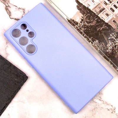 Чохол Silicone Cover Lakshmi Full Camera (A) для Samsung Galaxy S23 Ultra Бузковий / Dasheen Чохол Silicone Cover Lakshmi Full Camera (A) для Samsung Galaxy S23 Ultra Бузковий / Dasheen