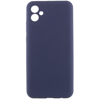 Чохол Silicone Cover Lakshmi Full Camera (AAA) для Samsung Galaxy A05 Темно-синій / Midnight blue Чохол Silicone Cover Lakshmi Full Camera (AAA) для Samsung Galaxy A05 Темно-синій / Midnight blue