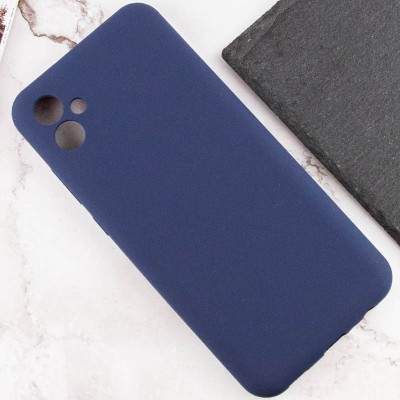 Чохол Silicone Cover Lakshmi Full Camera (AAA) для Samsung Galaxy A05 Темно-синій / Midnight blue Чохол Silicone Cover Lakshmi Full Camera (AAA) для Samsung Galaxy A05 Темно-синій / Midnight blue