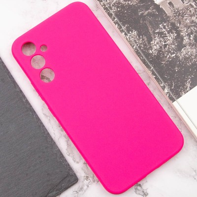 Чохол Silicone Cover Lakshmi Full Camera (AAA) для Samsung Galaxy A35 Рожевий / Barbie pink