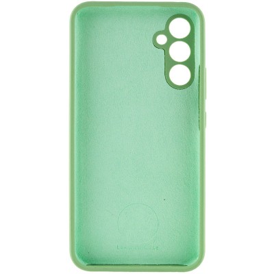 Чохол Silicone Cover Lakshmi Full Camera (AAA) для Samsung Galaxy A55 М'ятний / Mint Чохол Silicone Cover Lakshmi Full Camera (AAA) для Samsung Galaxy A55 М'ятний / Mint