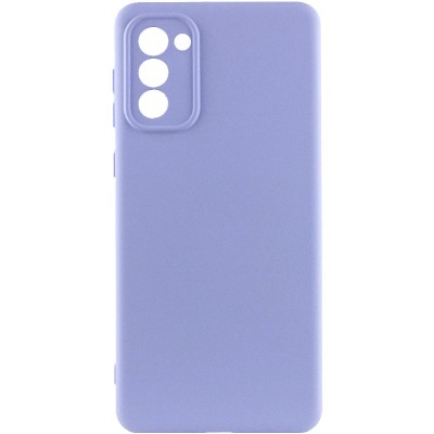 Чохол Silicone Cover Lakshmi Full Camera (AAA) для Samsung Galaxy S20 FE Бузковий / Dasheen Чохол Silicone Cover Lakshmi Full Camera (AAA) для Samsung Galaxy S20 FE Бузковий / Dasheen