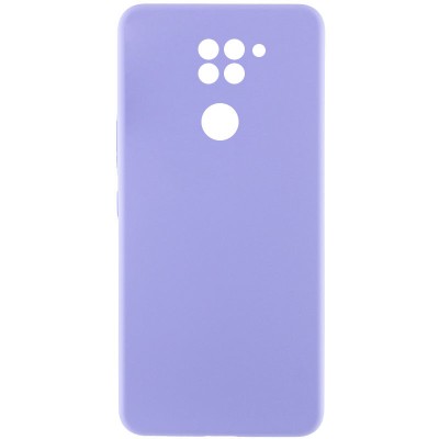 Чохол Silicone Cover Lakshmi Full Camera (AAA) для Xiaomi Redmi Note 9 / Redmi 10X Бузковий / Dasheen Чохол Silicone Cover Lakshmi Full Camera (AAA) для Xiaomi Redmi Note 9 / Redmi 10X Бузковий / Dasheen