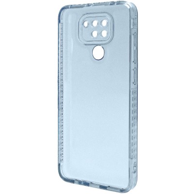 Чохол TPU Starfall Clear для Xiaomi Redmi Note 9 / Redmi 10X Блакитний Чохол TPU Starfall Clear для Xiaomi Redmi Note 9 / Redmi 10X Блакитний