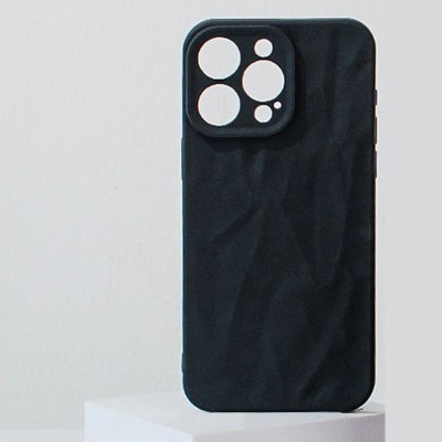 Чохол TPU Texture для Apple iPhone 15 Pro (6.1") Black Чохол TPU Texture для Apple iPhone 15 Pro (6.1") Black