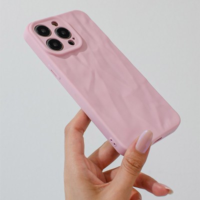 Чохол TPU Texture для Apple iPhone 15 Pro (6.1") Pink Чохол TPU Texture для Apple iPhone 15 Pro (6.1") Pink