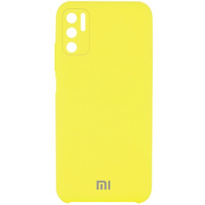 Чехол Silicone Cover Full Camera (AAA) для Xiaomi Redmi Note 10 5G / Poco M3 Pro Желтый / Bright Yellow Чехол Silicone Cover Full Camera (AAA) для Xiaomi Redmi Note 10 5G / Poco M3 Pro Желтый / Bright Yellow