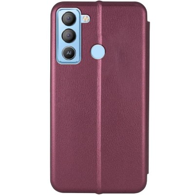 Шкіряний чохол (книжка) Classy для TECNO Pop 5 LTE Бордовий Шкіряний чохол (книжка) Classy для TECNO Pop 5 LTE Бордовий