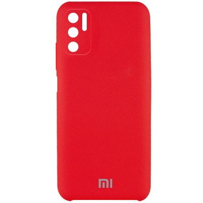 Чехол Silicone Cover Full Camera (AAA) для Xiaomi Redmi Note 10 5G / Poco M3 Pro Красный / Red Чехол Silicone Cover Full Camera (AAA) для Xiaomi Redmi Note 10 5G / Poco M3 Pro Красный / Red