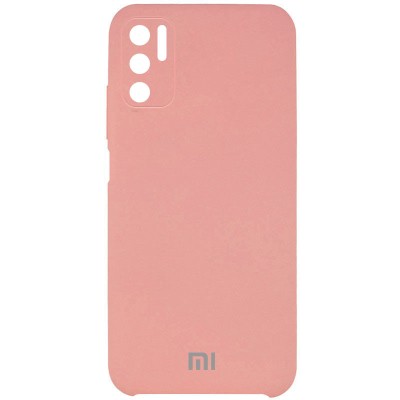 Чехол Silicone Cover Full Camera (AAA) для Xiaomi Redmi Note 10 5G / Poco M3 Pro Розовый / Pink Чехол Silicone Cover Full Camera (AAA) для Xiaomi Redmi Note 10 5G / Poco M3 Pro Розовый / Pink