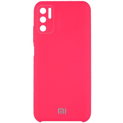 Чехол Silicone Cover Full Camera (AAA) для Xiaomi Redmi Note 10 5G / Poco M3 Pro Розовый / Shiny pink Чехол Silicone Cover Full Camera (AAA) для Xiaomi Redmi Note 10 5G / Poco M3 Pro Розовый / Shiny pink