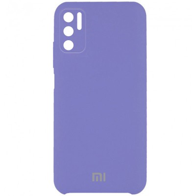 Чехол Silicone Cover Full Camera (AAA) для Xiaomi Redmi Note 10 5G / Poco M3 Pro Сиреневый / Elegant Purple Чехол Silicone Cover Full Camera (AAA) для Xiaomi Redmi Note 10 5G / Poco M3 Pro Сиреневый / Elegant Purple