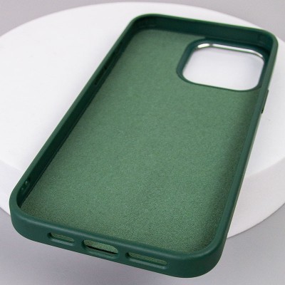 Шкіряний чохол Bonbon Leather Metal Style with MagSafe для Apple iPhone 12 Pro / 12 (6.1") Зелений / Pine green Шкіряний чохол Bonbon Leather Metal Style with MagSafe для Apple iPhone 12 Pro / 12 (6.1") Зелений / Pine green