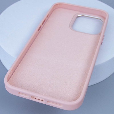Шкіряний чохол Bonbon Leather Metal Style with MagSafe для Apple iPhone 12 Pro / 12 (6.1") Рожевий / Light pink Шкіряний чохол Bonbon Leather Metal Style with MagSafe для Apple iPhone 12 Pro / 12 (6.1") Рожевий / Light pink