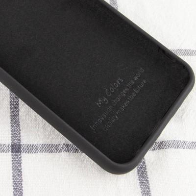 Чехол Silicone Cover Full without Logo (A) для Xiaomi Mi 10T Lite / Redmi Note 9 Pro 5G Черный / Black Чехол Silicone Cover Full without Logo (A) для Xiaomi Mi 10T Lite / Redmi Note 9 Pro 5G Черный / Black