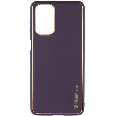 Шкіряний чохол Xshield для Xiaomi Redmi Note 10 / Note 10s Фіолетовий / Dark Purple Шкіряний чохол Xshield для Xiaomi Redmi Note 10 / Note 10s Фіолетовий / Dark Purple