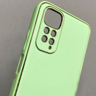 Шкіряний чохол Xshield для Xiaomi Redmi Note 11 (Global) / Note 11S Зелений / Pistachio Шкіряний чохол Xshield для Xiaomi Redmi Note 11 (Global) / Note 11S Зелений / Pistachio