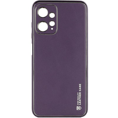 Шкіряний чохол Xshield для Xiaomi Redmi Note 12 4G Фіолетовий / Dark Purple Шкіряний чохол Xshield для Xiaomi Redmi Note 12 4G Фіолетовий / Dark Purple