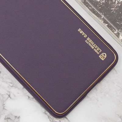 Шкіряний чохол Xshield для Xiaomi Redmi Note 12 4G Фіолетовий / Dark Purple Шкіряний чохол Xshield для Xiaomi Redmi Note 12 4G Фіолетовий / Dark Purple