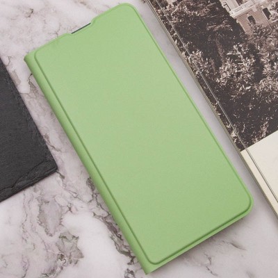 Шкіряний чохол книжка GETMAN Elegant (PU) для Xiaomi Redmi 13C / Poco C65 М'ятний Шкіряний чохол книжка GETMAN Elegant (PU) для Xiaomi Redmi 13C / Poco C65 М'ятний
