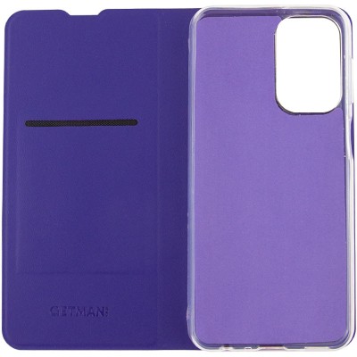 Шкіряний чохол книжка GETMAN Elegant (PU) для Xiaomi Redmi Note 11 Pro 4G/5G / 12 Pro 4G Фіолетовий Шкіряний чохол книжка GETMAN Elegant (PU) для Xiaomi Redmi Note 11 Pro 4G/5G / 12 Pro 4G Фіолетовий