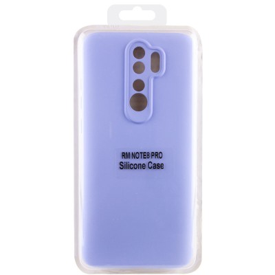 Чохол Silicone Cover Lakshmi Full Camera (A) для Xiaomi Redmi Note 8 Pro Бузковий / Dasheen Чохол Silicone Cover Lakshmi Full Camera (A) для Xiaomi Redmi Note 8 Pro Бузковий / Dasheen