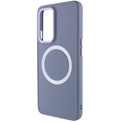 TPU чохол Bonbon Metal Style with MagSafe для OnePlus 9 Сірий / Lavender TPU чохол Bonbon Metal Style with MagSafe для OnePlus 9 Сірий / Lavender