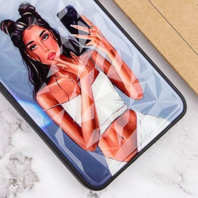 TPU+PC чохол Prisma Ladies для Xiaomi Redmi 13 4G / Poco M6 4G Black in White TPU+PC чохол Prisma Ladies для Xiaomi Redmi 13 4G / Poco M6 4G Black in White