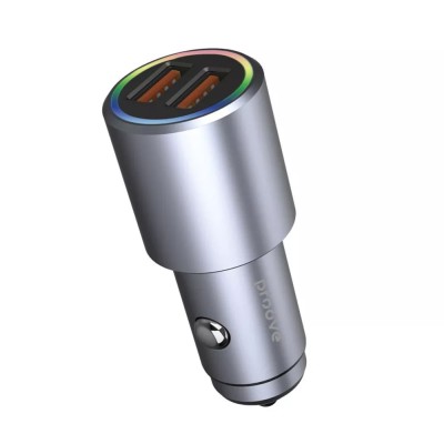 АЗП Proove Double Energy 36W (2 USB) (ACDE36200004) Metal Gray