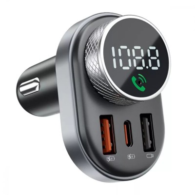 АЗП Proove FM Launcher Sound Link 30W (PD+QC3.0) Type-C+USB (FMSL30110001) Black