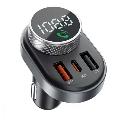 АЗП Proove FM Launcher Sound Link 30W (PD+QC3.0) Type-C+USB (FMSL30110001) Black